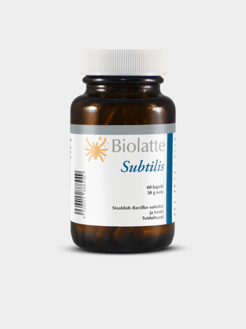 Biolatte Subtilis 60 kapslit